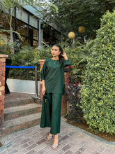 MARINA - DARK GREEN CO-ORD SET