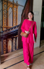 MARINA - PINK CO-ORD SET