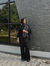 2PIECE-MARINA BLACK CO-ORD SET