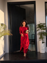 2PIECE _SILK DRESS
