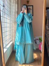 3PIECE_Lawn Dress With Loose Plazo