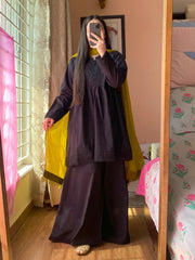 3_Piece Lawn Dress With Loose Plazo