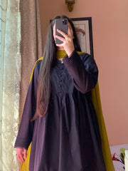 3_Piece Lawn Dress With Loose Plazo