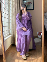 3PIECE_Lawn Stitched Suit with chiffon Dupatta