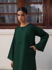 2PC MARINA SOLID - BOTTLE GREEN