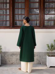 2PC MARINA SOLID - BOTTLE GREEN