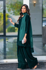VELVET FARSHI SHALWAR SET
