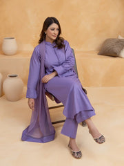 3PIECE - KHADDAR DRESS