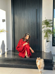 2PIECE _SILK DRESS