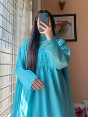 3PIECE_Lawn Dress With Loose Plazo