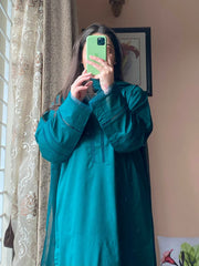 3PIECE_Lawn Dress With Trouser