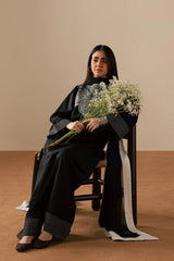 BATIK-3PC DHANAK EMBROIDERED SHIRT WITH DHANAK SHAWL AND TROUSER
